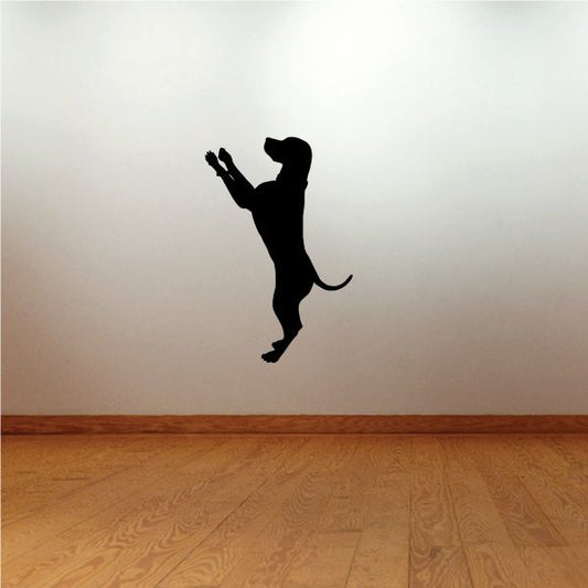 Image of Playfun Standing Coonhound Decal