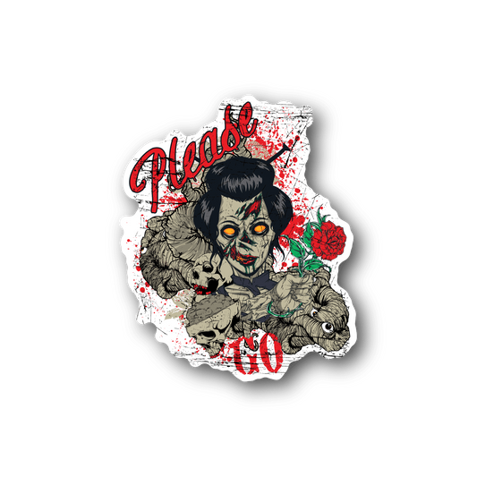 Image of Please Go Zomie Sticker