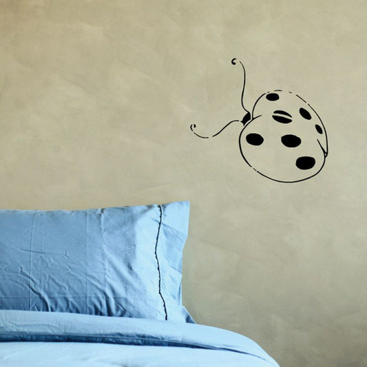 Image of Plush Lady Bug Decal