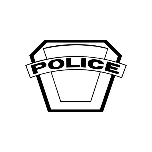 Image of Police Decal