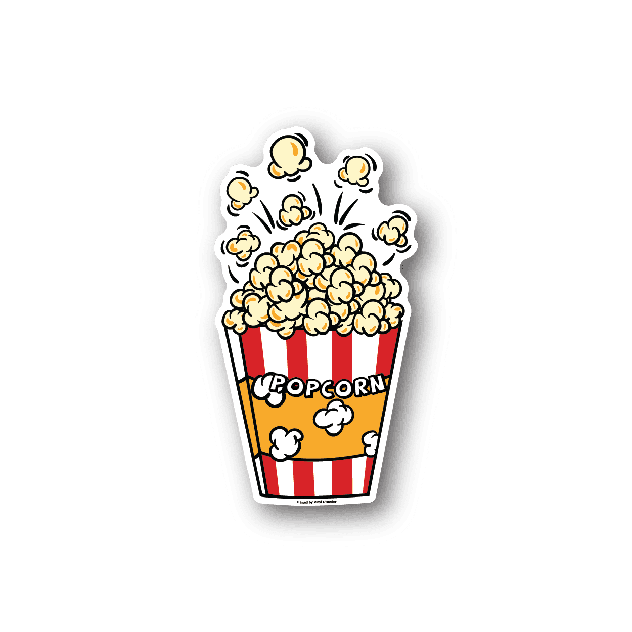 Image of Popcorn Sticker