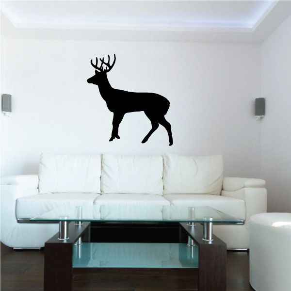 Image of Posed Buck Deer Decal