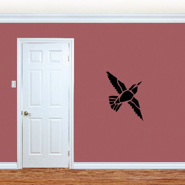 Image of Posed In Flight Bird Decal