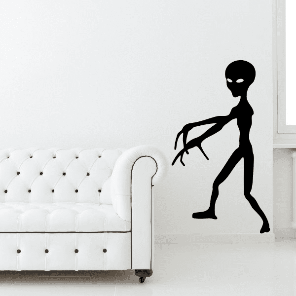 Image of Posing Alien Decals