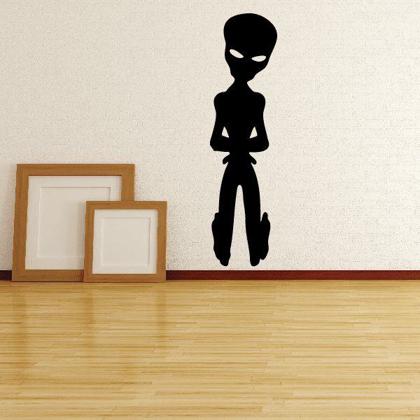 Image of Posing Alien Decals