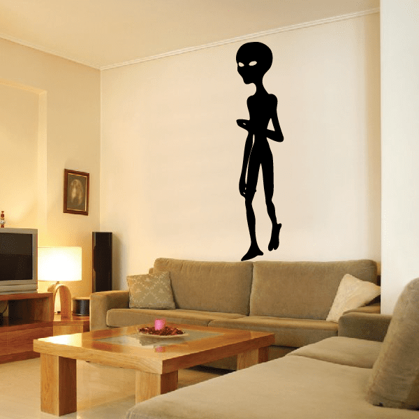 Image of Posing Alien Decals