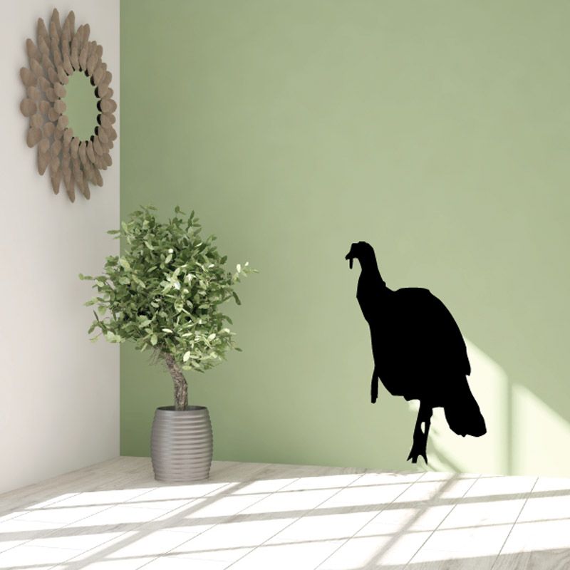 Image of Posing Turkey Hen Decal