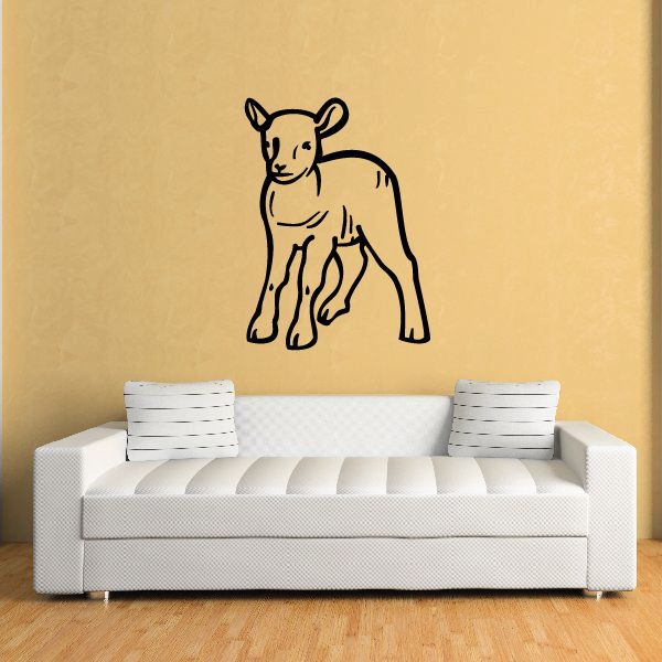 Image of Precious Lamb Decal