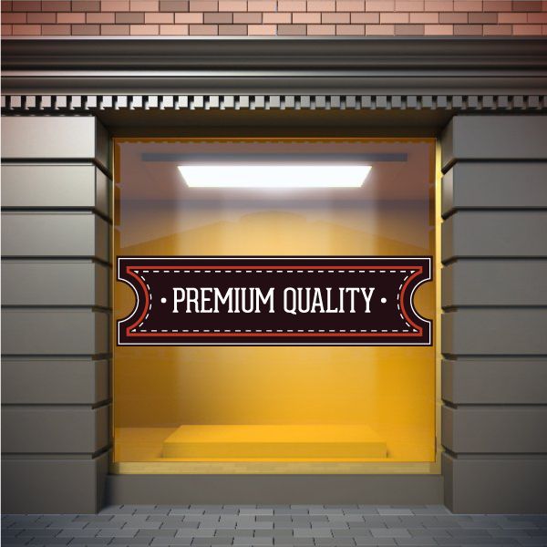 Image of Premium Quality Retail Discount Sign Wall Decal - Vinyl Decal - Car Decal - Idcolor067