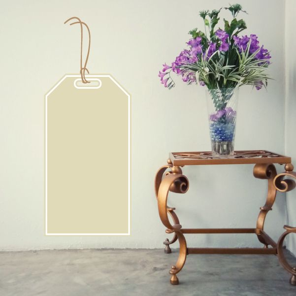 Image of Price Tag Wall Decal - Vinyl Decal - Car Decal - Idcolor001