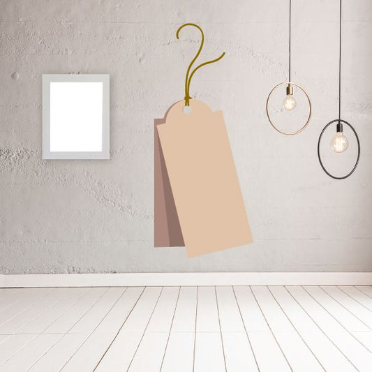 Image of Price Tag Wall Decal - Vinyl Decal - Car Decal - Idcolor018