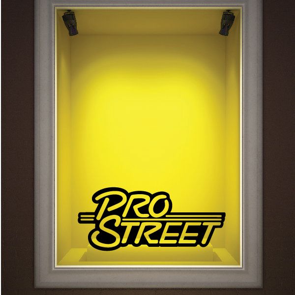 Image of Pro Street Decal