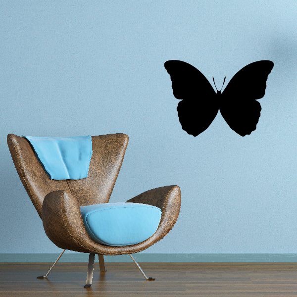 Image of Prominent Winged Butterfly Silhoutte Decal