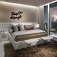 Puft Dank wall decal with black graffiti-style text