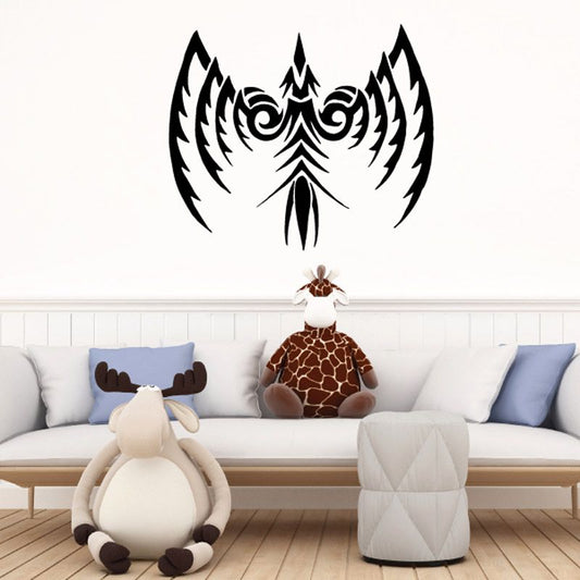 Image of Pulsing Abstract Eagle Decal