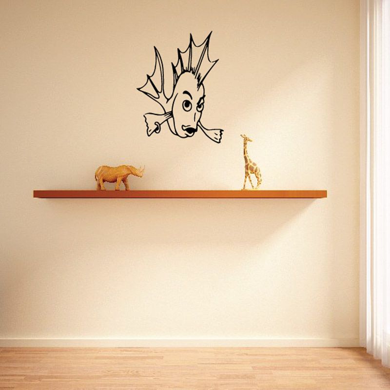 Punk Rocker Fish Punk Rock Fish Decal – Vinyl Disorder
