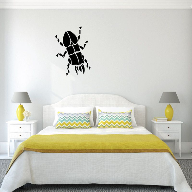 Image of Quartered Beetle Decal