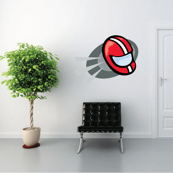 Image of Race Helmet Sticker 