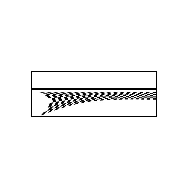 Image of Racing Flag Flags Car Window Vinyl Decal Sticker Stickers 11