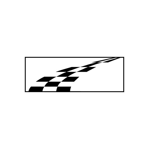 Image of Racing Flag Flags Car Window Vinyl Decal Sticker Stickers 12