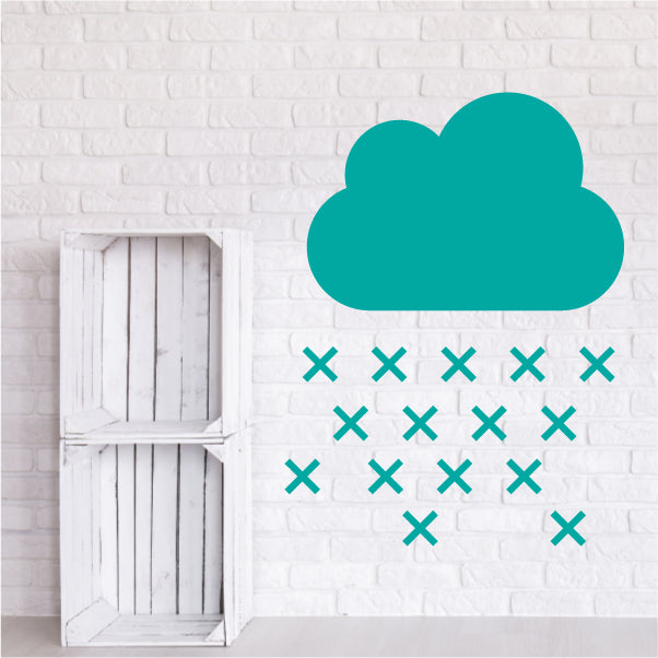 Image of Rain Cloud Decals