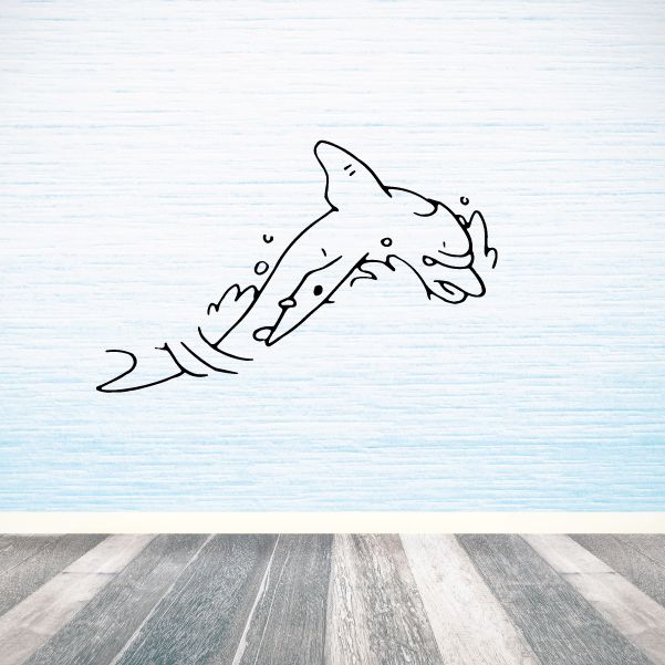 Image of Rapid Waters Dolphin Decal