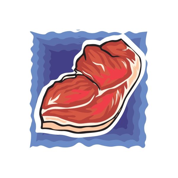 Image of Raw Meat Sticker