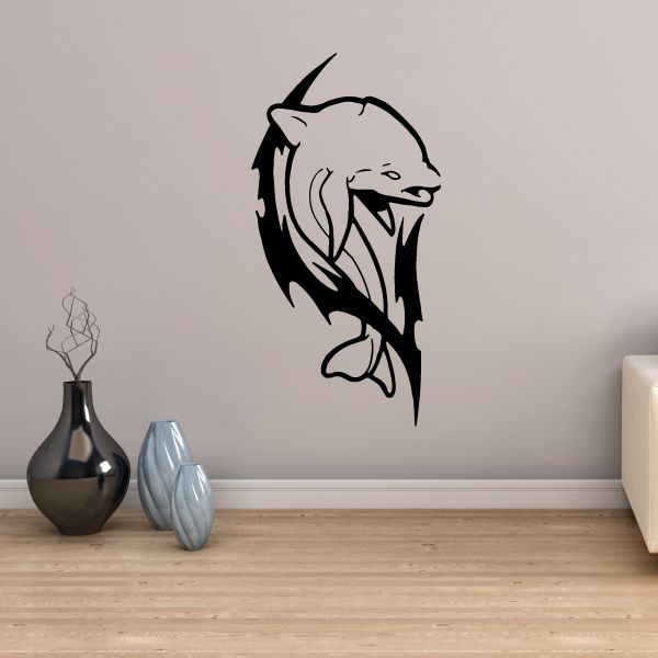 Image of Razor Tattoo Dolphin Decal