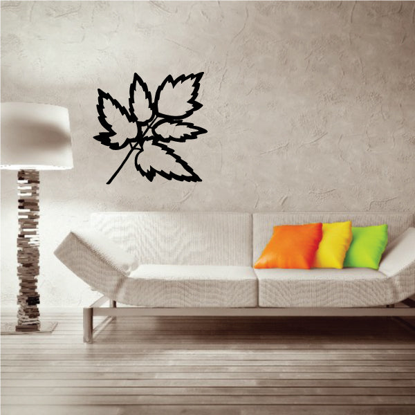 Image of Realistic Leaf Decals