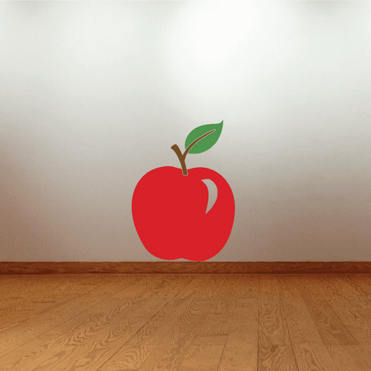 Image of Red Apple Decal