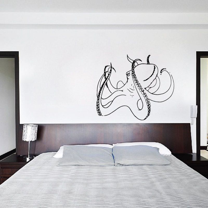 Image of Relaxed Octopus Decal