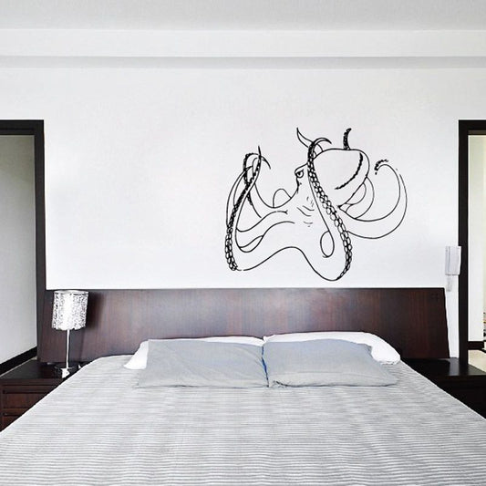 Image of Relaxed Octopus Decal