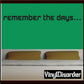 Wall decal with "Remember the days..." text in black lettering