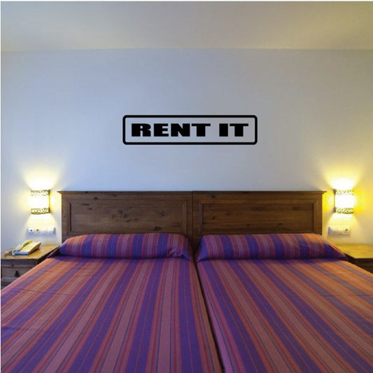 Image of Rent it Decal