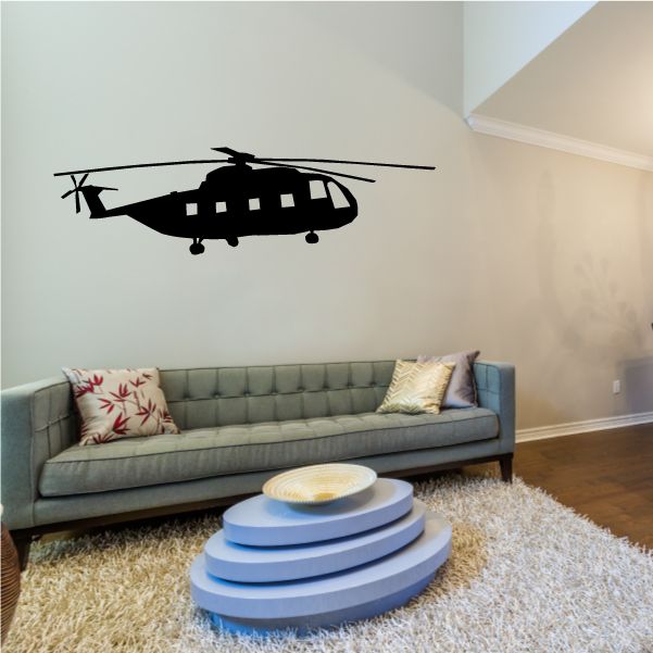 Application example for Helicopter Decals