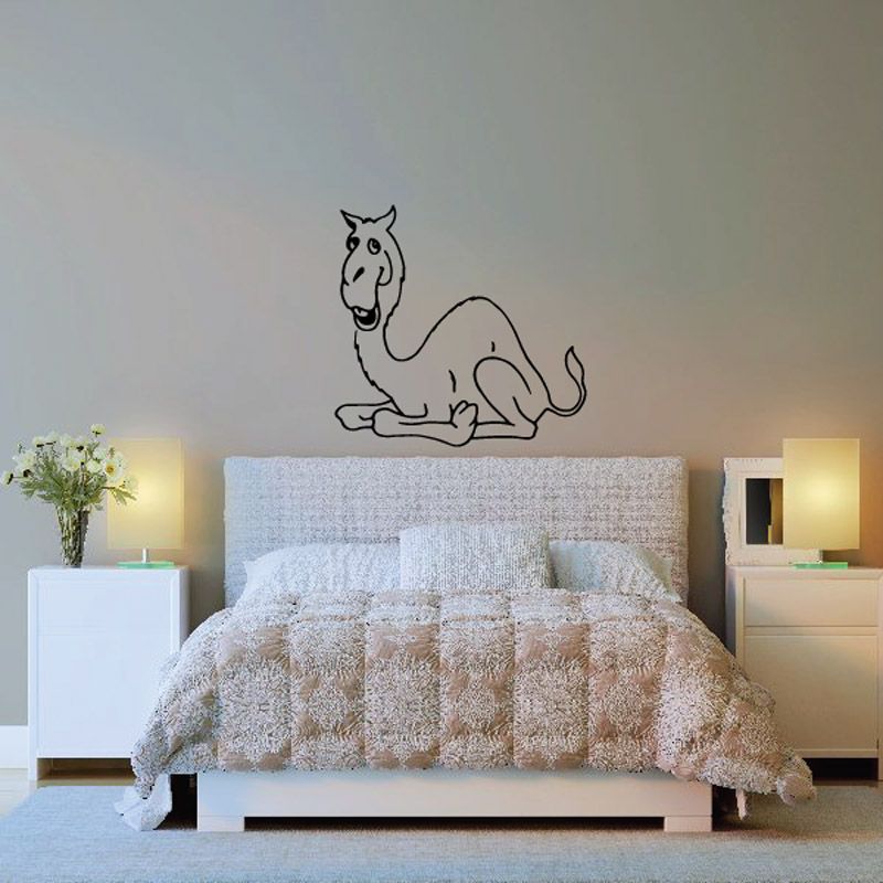 Image of Resting Camel Decal