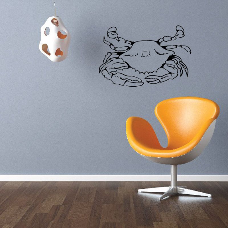 Image of Resting Crab Decal