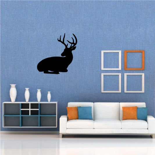 Image of Resting Deer Buck Decal