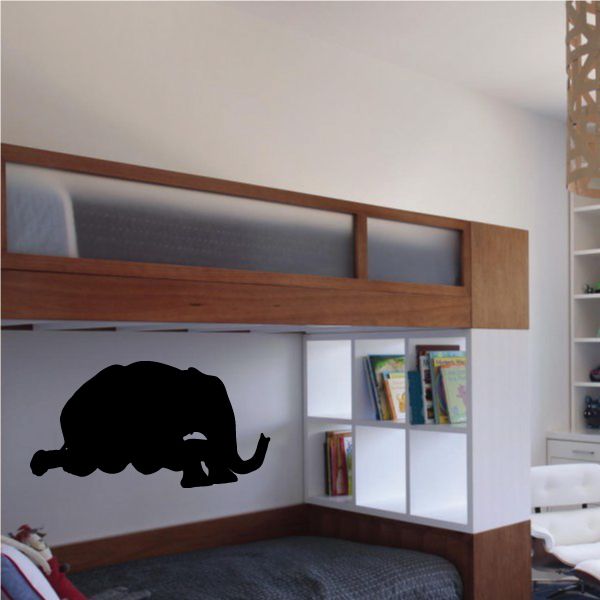 Image of Resting Elephant Decal