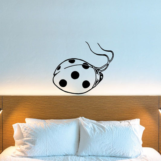 Image of Resting Lady Bug Decal