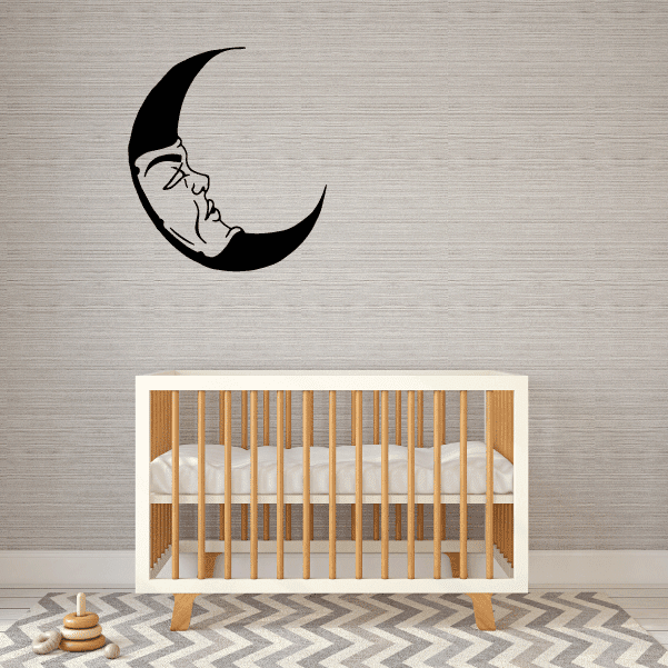 Image of Resting Moon Decal