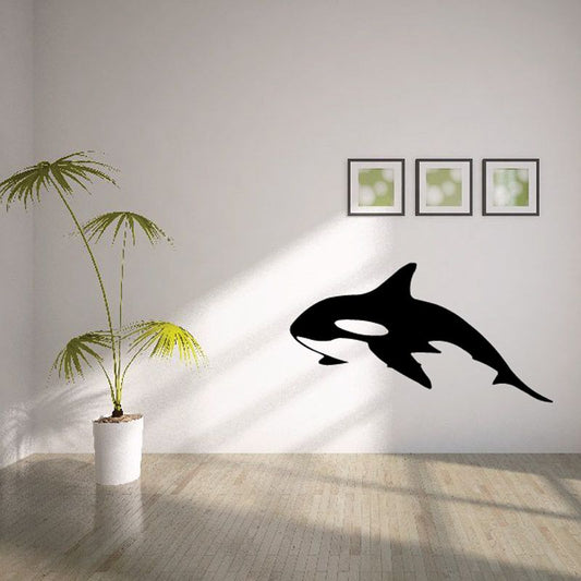 Image of Resting Orca Whale Decal