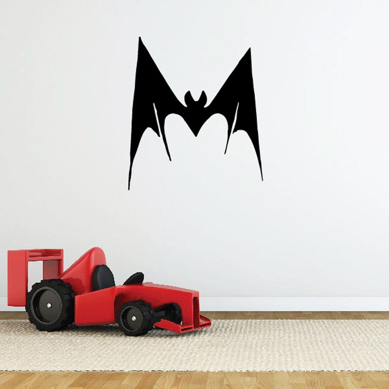 Image of Retro Bat Decal