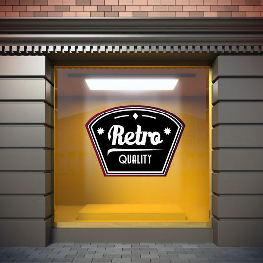 Image of Retro Quality - Vinyl Sticker - ColorId021