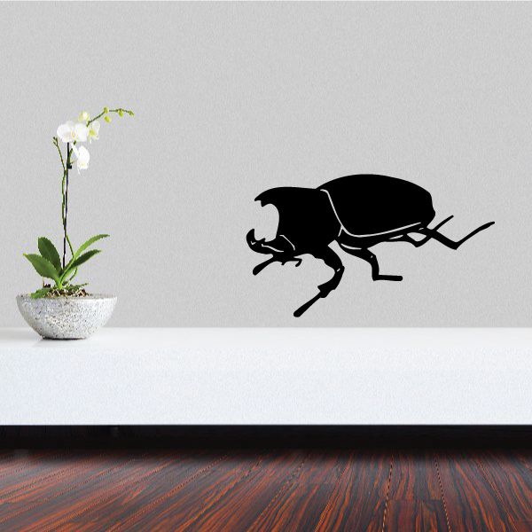 Image of Rhino Beetle Decal