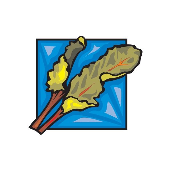 Image of Rhubarb Sticker