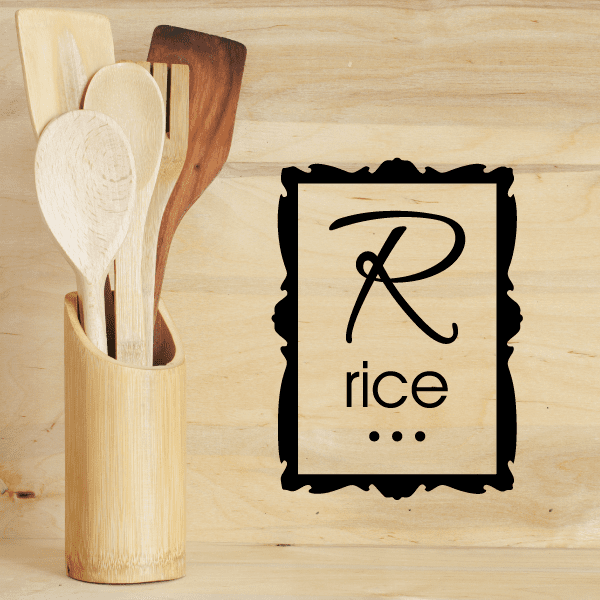 Image of Rice Square Decal