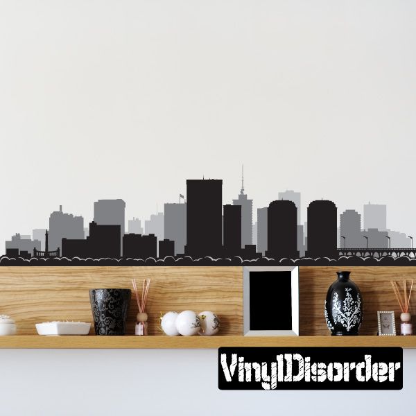 Image of Richmond Virginia Skyline Decal