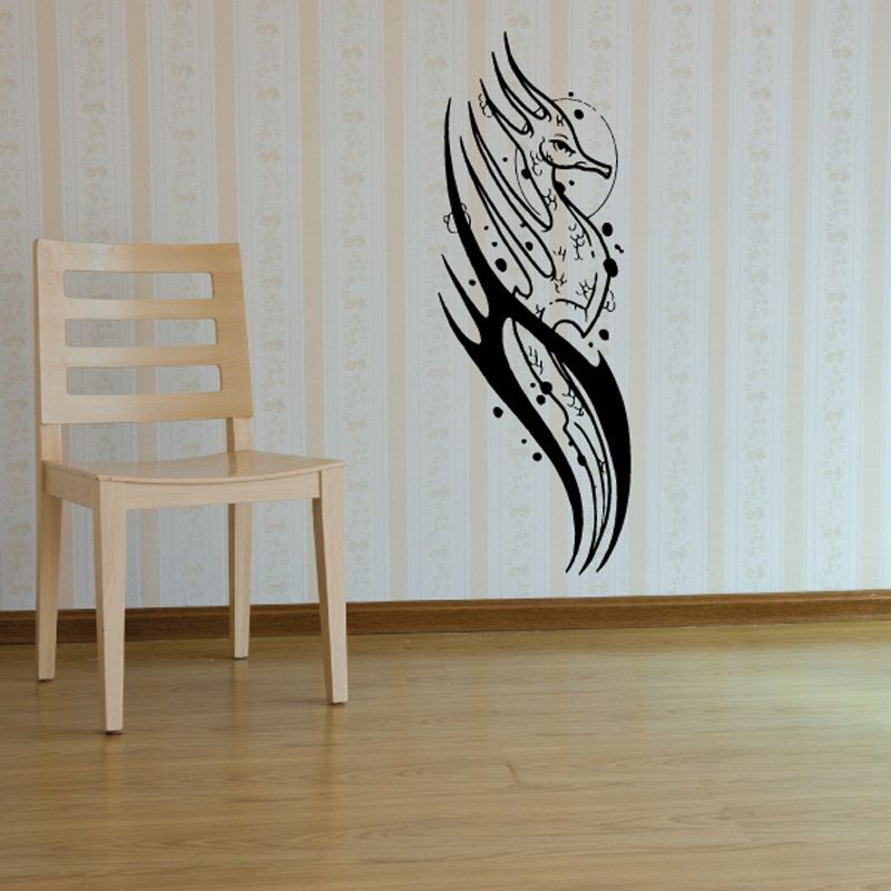 Image of Rising Moon Seahorse Decal