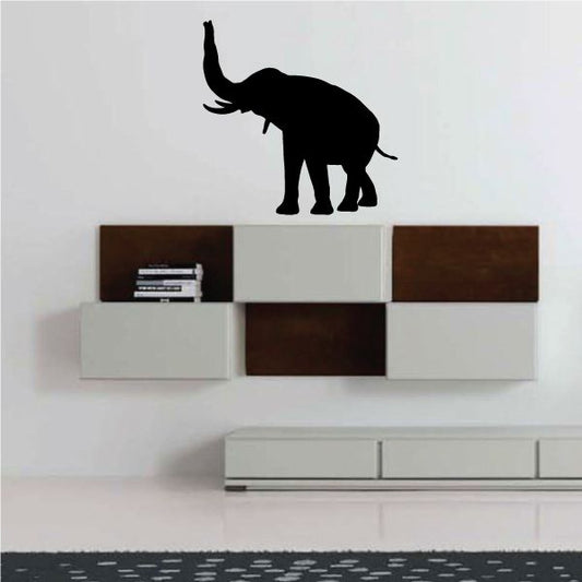 Image of Rising Trunk Elephant Decal